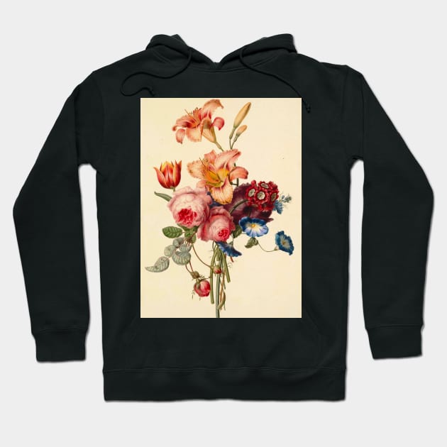 Love art line flower Hoodie by djil13